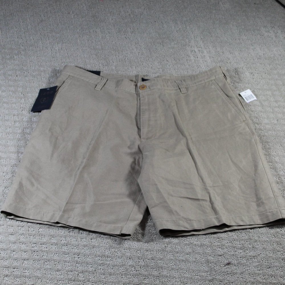 NWT Izod Linen Cotton Blend Shorts 38x10